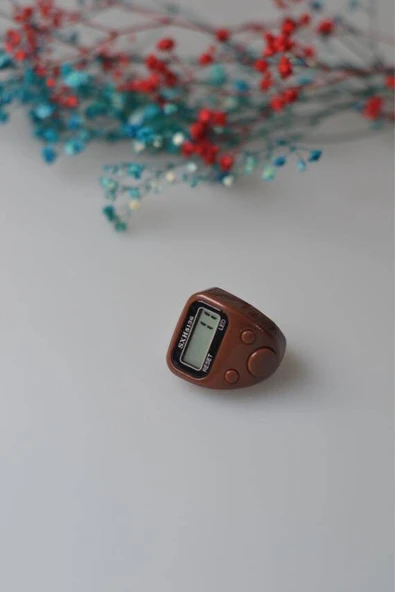 Mini Işıklı Zikirmatik Kahverengi - Resim 3