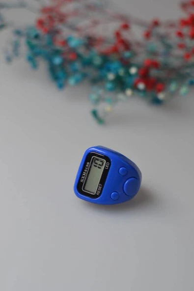 Mini Işıklı Zikirmatik Mavi - Resim 3