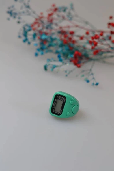 Mini Işıklı Zikirmatik Yeşil - Resim 5