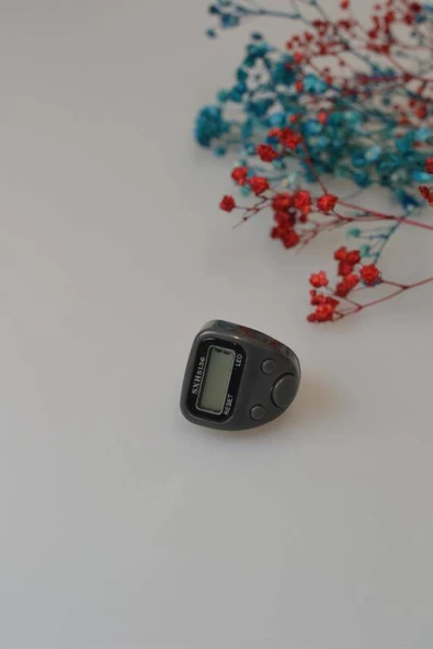 Mini Işıklı Zikirmatik Gri - Resim 3