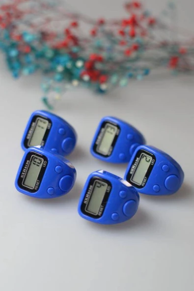 Mini Işıklı Zikirmatik Mavi - Resim 4