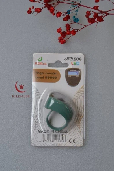Mini Işıklı Zikirmatik Yeşil - 5
