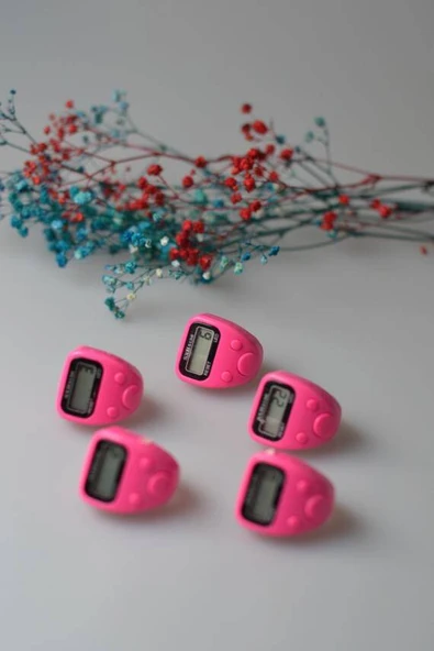 Mini Işıklı Zikirmatik Pembe - Resim 4