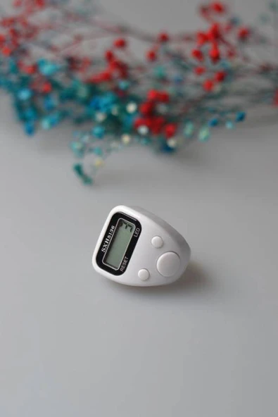 Mini Işıklı Zikirmatik Beyaz - Resim 3