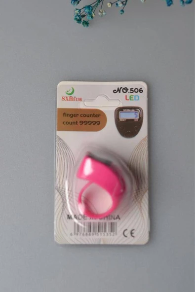 Mini Işıklı Zikirmatik Pembe - Resim 5