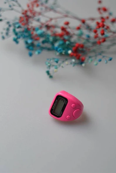 Mini Işıklı Zikirmatik Pembe - Resim 3