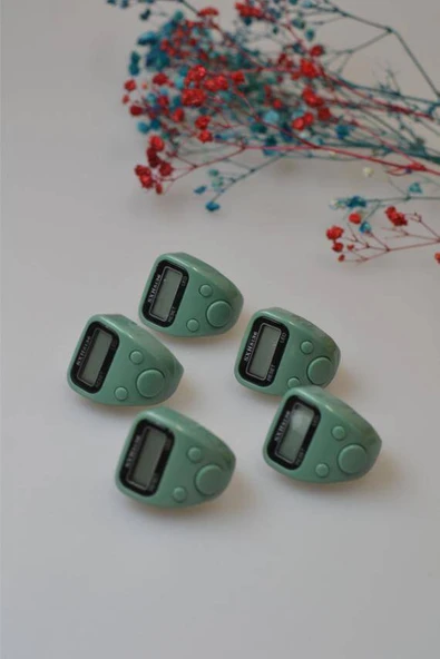 Mini Işıklı Zikirmatik Yeşil - Resim 6