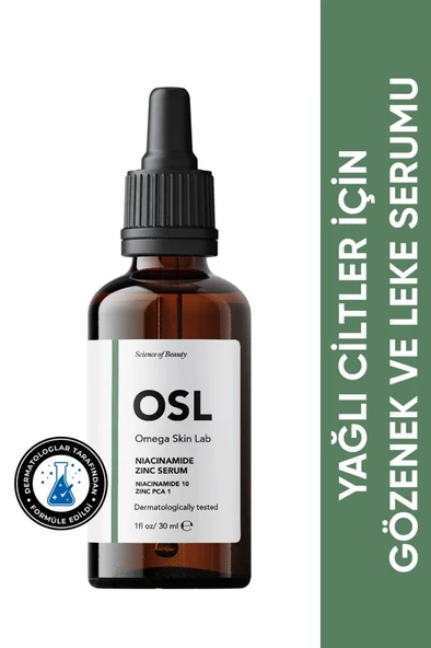 OMEGA SKIN LAB Niacinamide %10 - Zinc Serum %1 30 ml