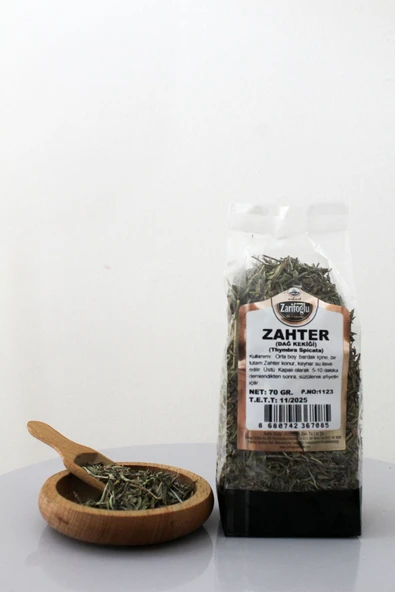 Zarifoğlu Zahter Dağ Kekiği Bitkisi Şifalı Bitkiler 2 X 70 gr - 3