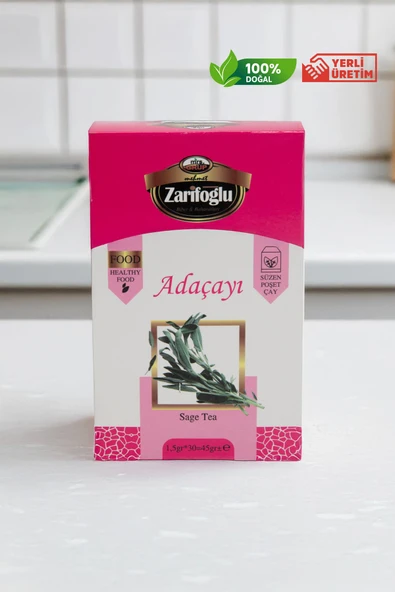 Zarifoğlu Ada Çayı Otu Bitkisi Şifalı Bitkiler 30 Paket Poşet Çay - 2