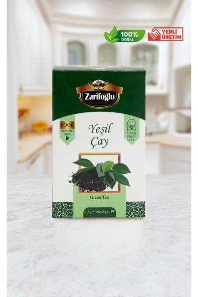 Zarifoğlu Yeşil Çay Otu Bitkisi Şifalı Bitkiler 30 Paket Poşet Çay - 2