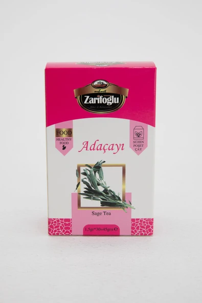 Zarifoğlu Ada Çayı Otu Bitkisi Şifalı Bitkiler 30 Paket Poşet Çay