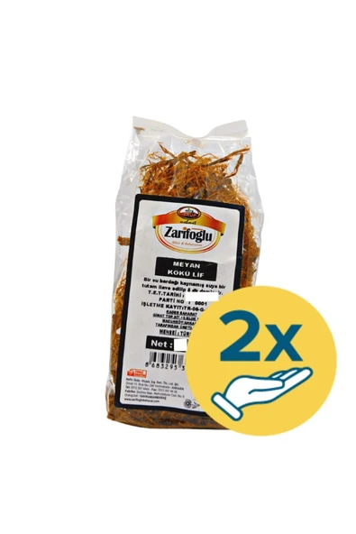 Zarifoğlu Meyan Kökü Lif Otu Bitkisi Şifalı Bitkiler 2 x 40 gr