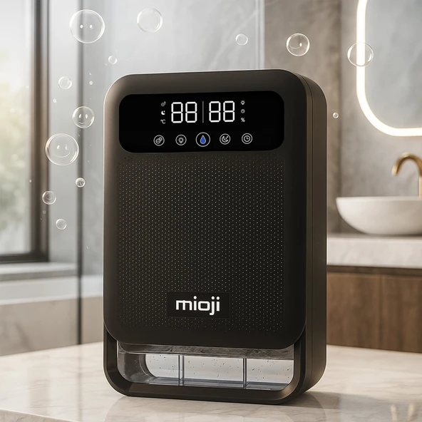 Mioji Mio 30NEC Pro 3.8 Litre Çift Göstergeli Nem Alma ve İyon Hava Temizleme Cihazı - Siyah - 6