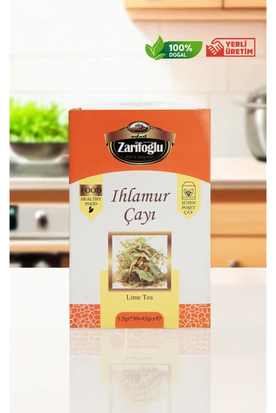 Zarifoğlu Ihlamur Çayı Otu Bitkisi Şifalı Bitkiler 30 Paket Poşet Çay - 2