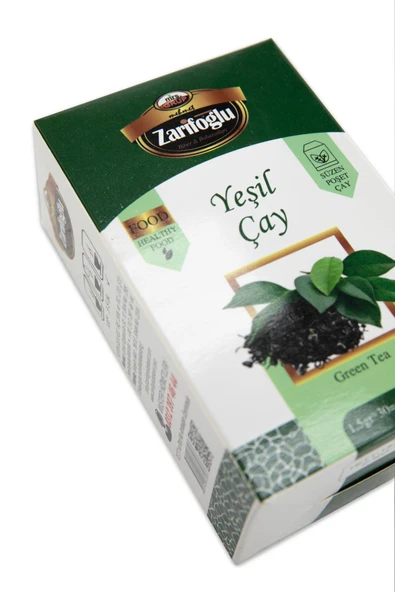 Zarifoğlu Yeşil Çay Otu Bitkisi Şifalı Bitkiler 30 Paket Poşet Çay - 4