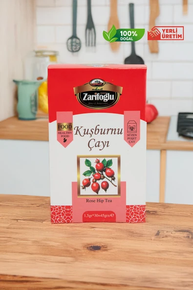 Zarifoğlu Kuşburnu Çayı Otu Bitkisi Şifalı Bitkiler 30 Paket Poşet Çay - 2