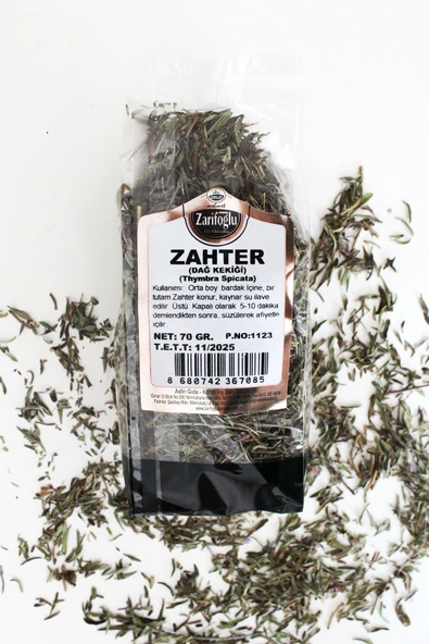 Zarifoğlu Zahter Dağ Kekiği Bitkisi Şifalı Bitkiler 2 X 70 gr - 2