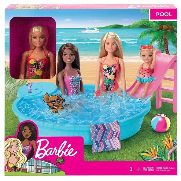 Barbie ve Eğlenceli Havuzu ürün görseli