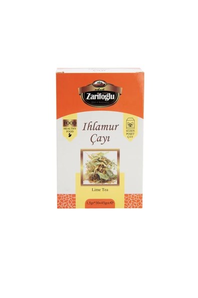 Zarifoğlu Ihlamur Çayı Otu Bitkisi Şifalı Bitkiler 30 Paket Poşet Çay