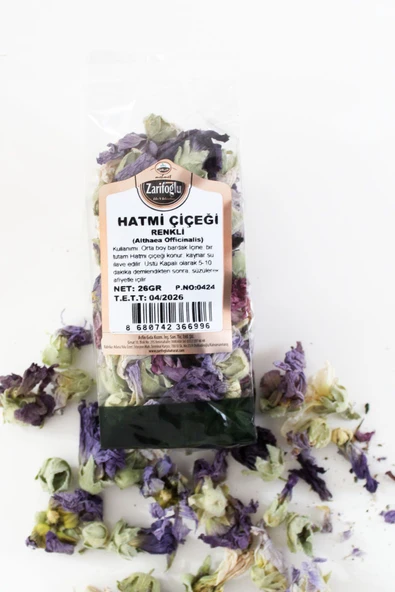 Zarifoğlu Hatmi Çiçeği Otu Bitkisi Şifalı Bitkiler 26 gr