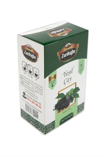 Zarifoğlu Yeşil Çay Otu Bitkisi Şifalı Bitkiler 30 Paket Poşet Çay - 3