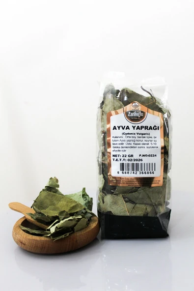 Zarifoğlu Ayva Yaprağı Bitkisi Otu Şifalı Bitkiler 2 x 22 gr - 3