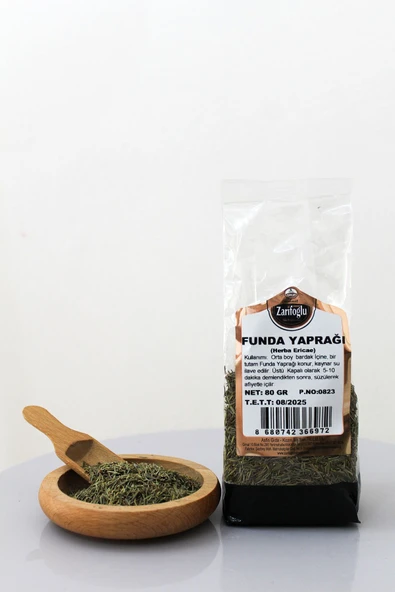 Zarifoğlu Funda Yaprağı Bitkisi Otu Şifalı Bitkiler 80 gr - 2