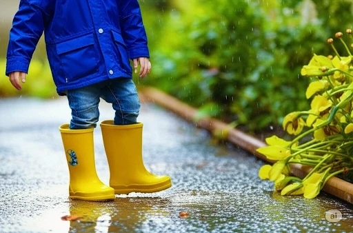 Konçlu Erkek Çocuk Yağmur Çizmesi 26-35 Sarı ürün görseli
