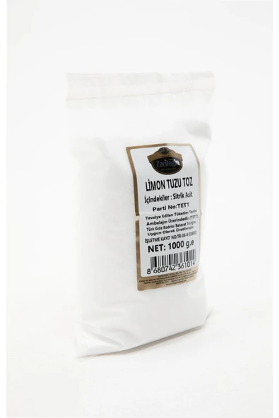 Zarifoğlu Limon Tuzu Toz 1kg - 3