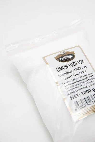 Zarifoğlu Limon Tuzu Toz 1kg - 2