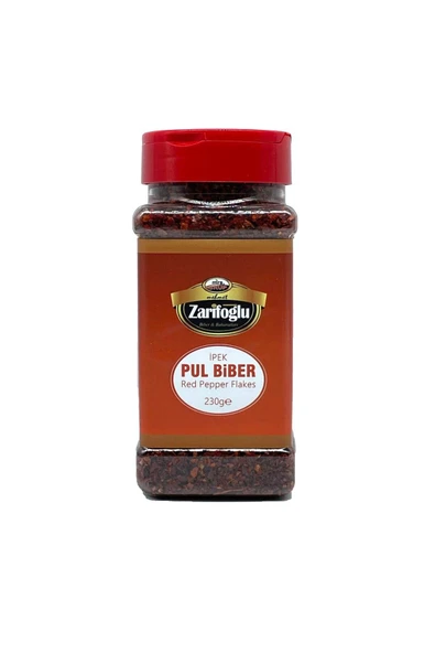 Zarifoğlu İpek Pul Biber Pet 230 gr Orta Boy