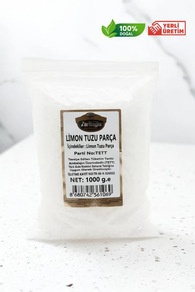 Zarifoğlu Limon Tuzu Parça 1kg