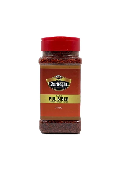 Zarifoğlu Tatlı Pul Biber Pet 240 gr Orta Boy