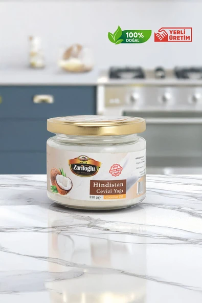 Zarifoğlu Hindistan Cevizi Yağı 330 Gr SOĞUK PRES - 2