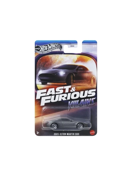 Hot Wheels Fast And Furious Villains 2005 Aston Martin D89 - HNR88/ JBY35 - Resim 2