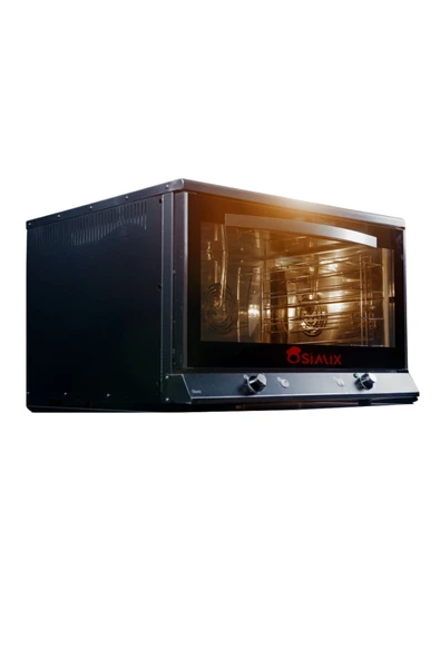 OSİMO Osimix Konveksiyonel 4'lü Buharlı Patisserie Fırın (40x60 cm Tepsi Kapasiteli - Poğaça,pasta,Börek) - 3