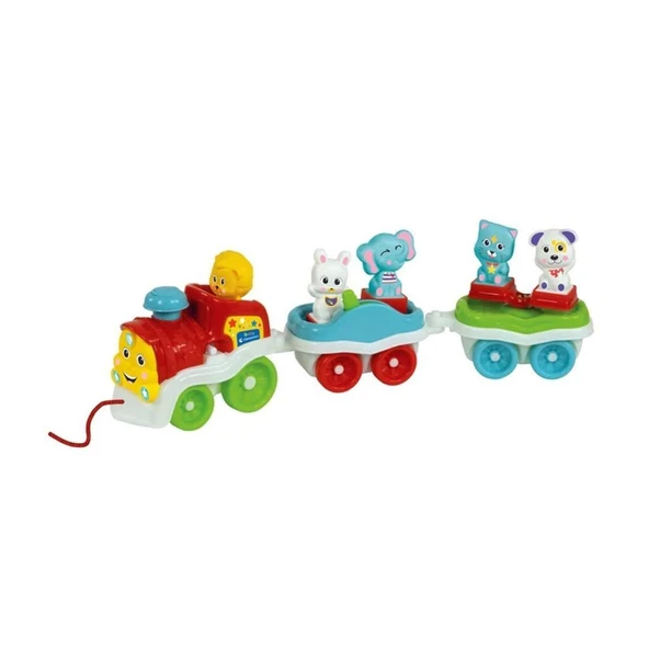 17848 Baby Clementoni - Bebek Hayvanlar Treni +9 ay - 2