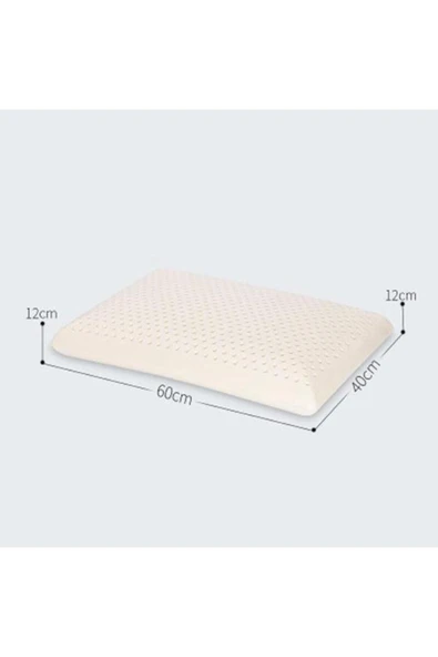 %100 Lateks Yastik 1000gr 40X60 Tombul Kalıp - 4