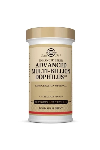 Solgar Advanced Multi-Billion Dophilus 60 Kapsül 2 Adet - Resim 2