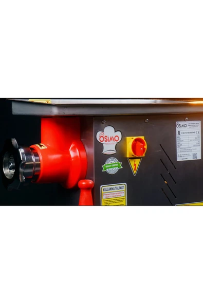 OSİMO 12 No Et Kıyma Makinesi 220 Volt (geri Çalışma Özellikli) - 2