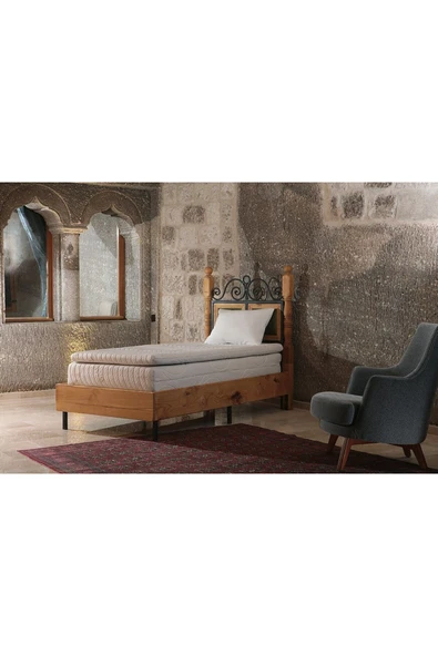 Visco Bamboo Ortopedik Çift Kişilik Şilte Yatak Pedi 140x190