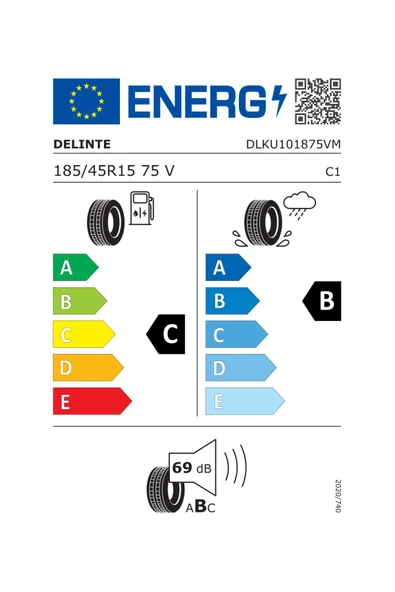 Delinte 185/45 R15 75V DS2 Oto Yaz Lastiği - 2023 - 4