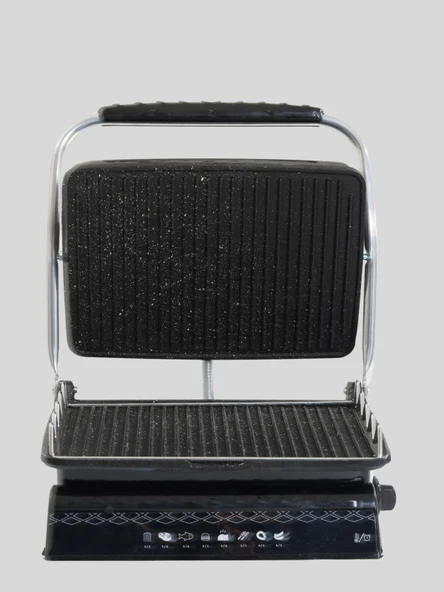 Tost Makinası Ultra Granit Yüzey İle Sağlıklı Pişirim | 1800W Yağ Hazneli Ultra Granit Tost Makinesi