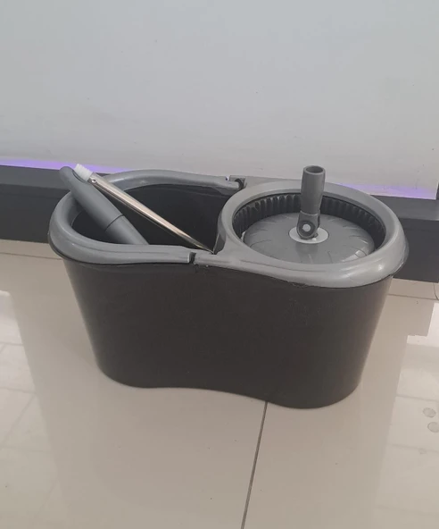 MR. PRATİC MOP SET TEMİZLİK SETİ DÖNERLİ VİLEDA KUTULU 14LT. - 3