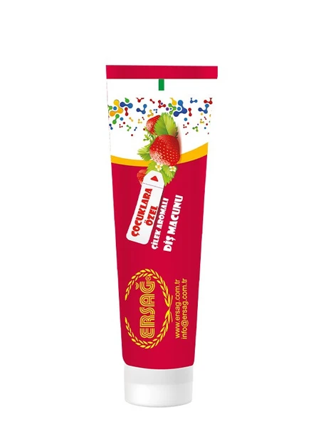 ERSAĞ  ÇİLEKLİ DİŞ MACUNU 75 ML ürün görseli