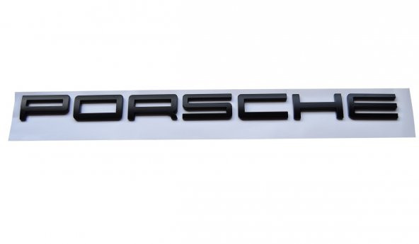PORSCHE BAGAJ YAZISI SİYAH 95855968701