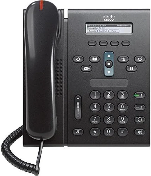 Cisco CP-6921-C-K9 6921 Birleşik IP Telefon Masaüstü Ofis