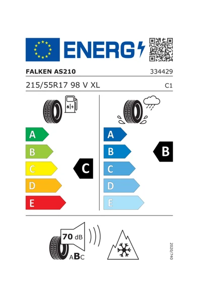 Falken EuroAll Season AS210 215/55 R17 98V XL 4 Mevsim Lastik - 2024 - 3