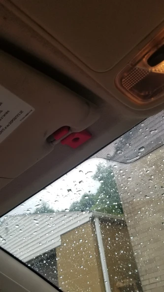 print studio Ford Focus güneşlik menteşesi siyah ürün görseli